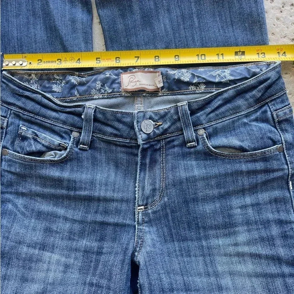 Paige Premium Denim Hollywood Hills Bootcut Jeans Size 26 - Picture 8 of 15